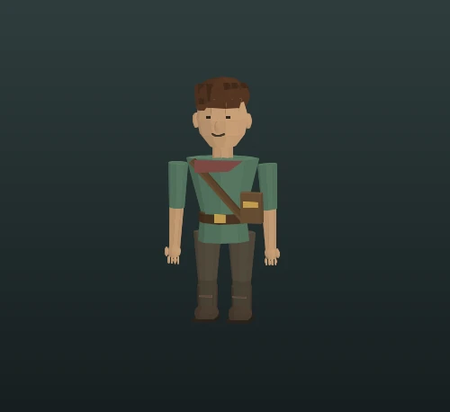 Human in their new in-game starting outfit